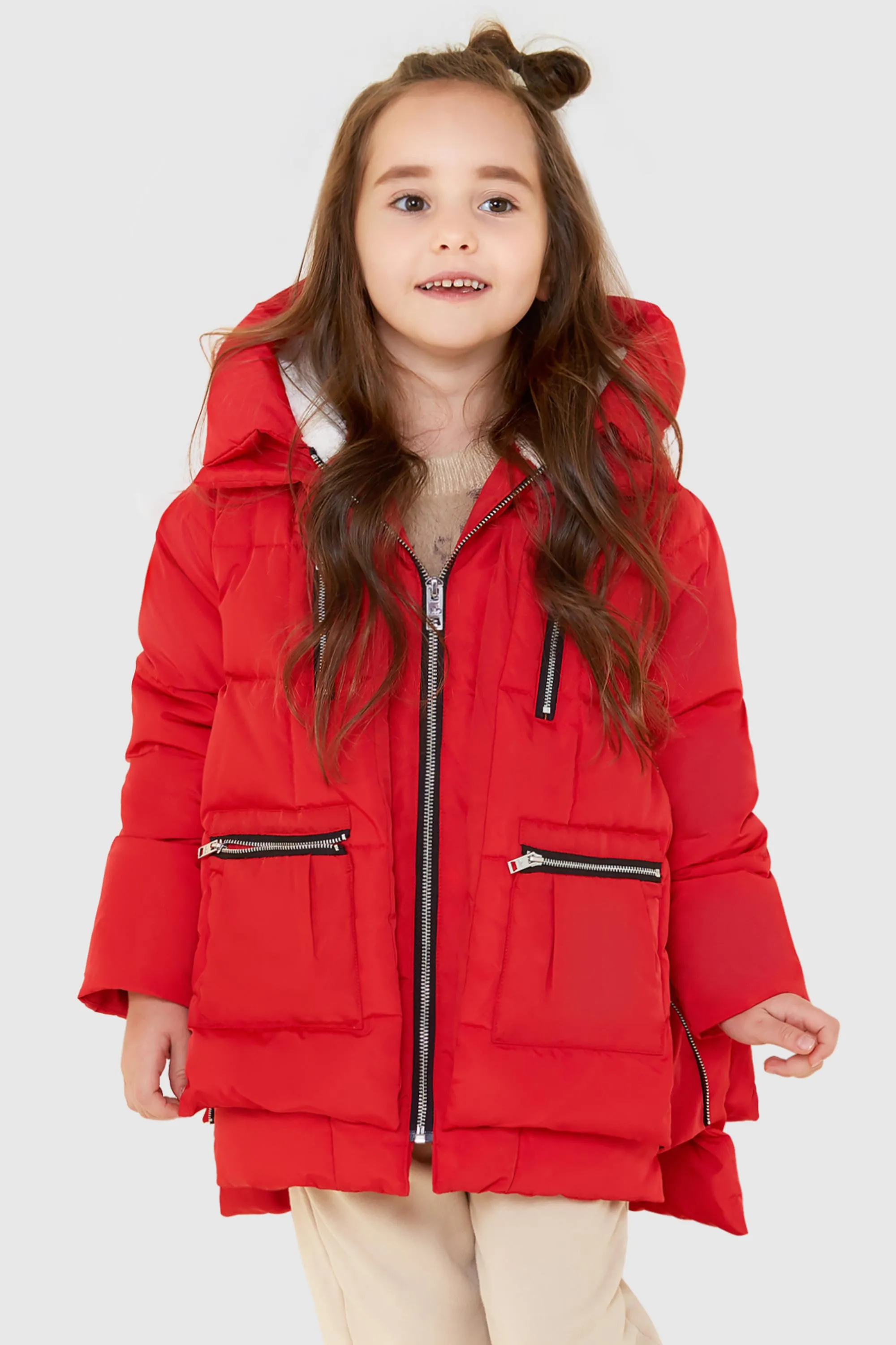 092 Classics Kids Thickened Hooded Down Coat