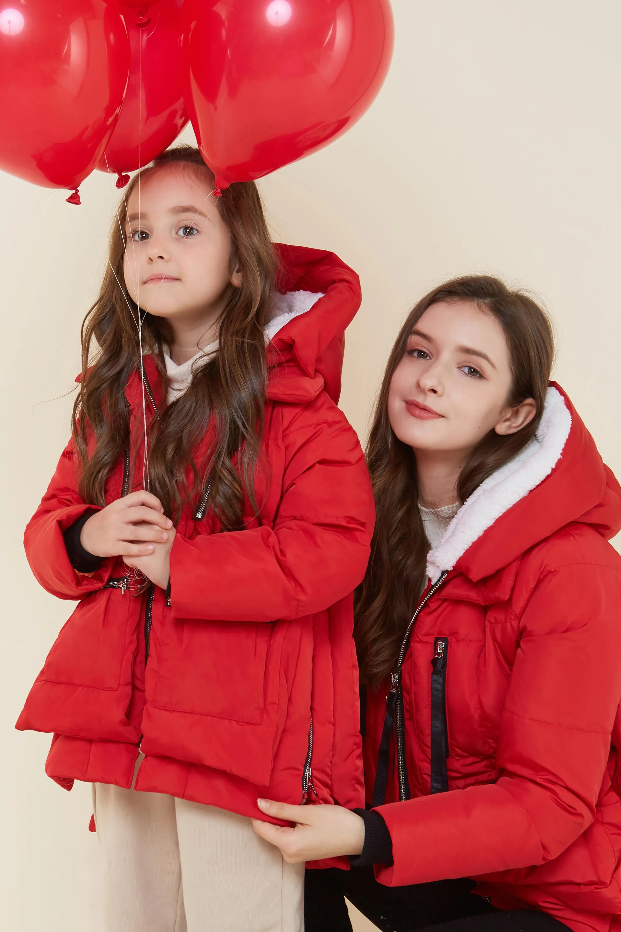 092 Classics Kids Thickened Hooded Down Coat