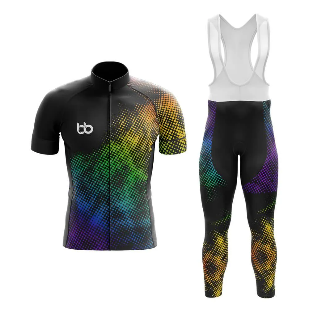 Abstract Rainbow (V11) Club Cycling Kit