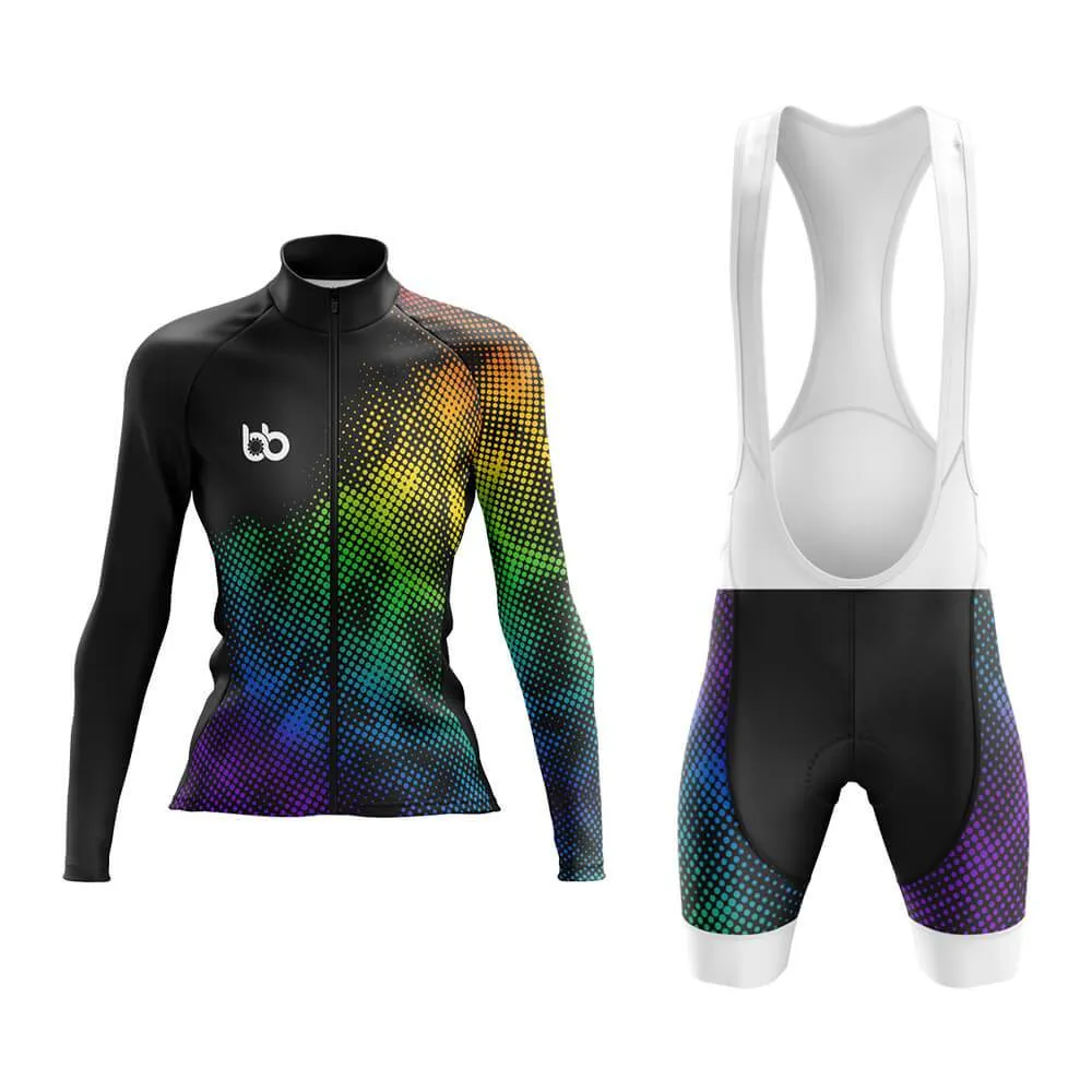 Abstract Rainbow (V11) Club Cycling Kit