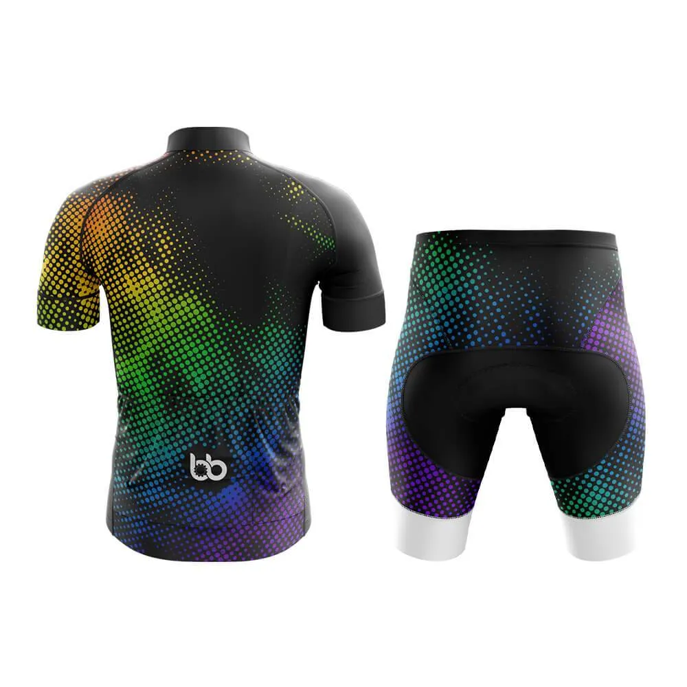 Abstract Rainbow (V11) Club Cycling Kit