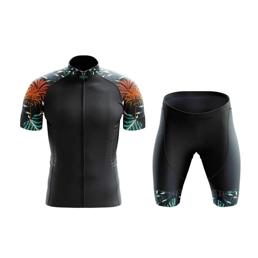 Amazon Forest Floral Sleeves Club Cycling Kit