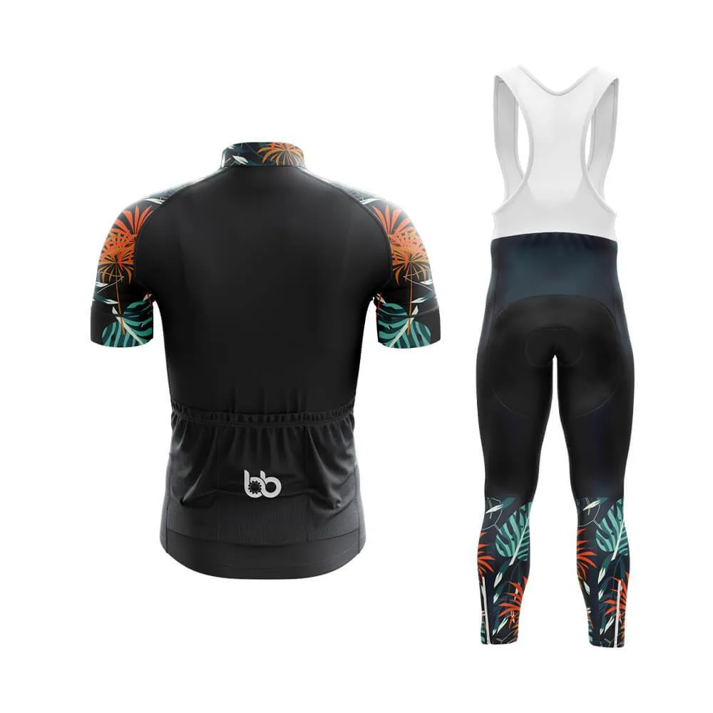 Amazon Forest Floral Sleeves Club Cycling Kit