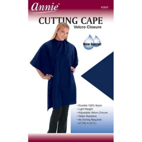 Annie Cutting Cape Velcro Closure Blue