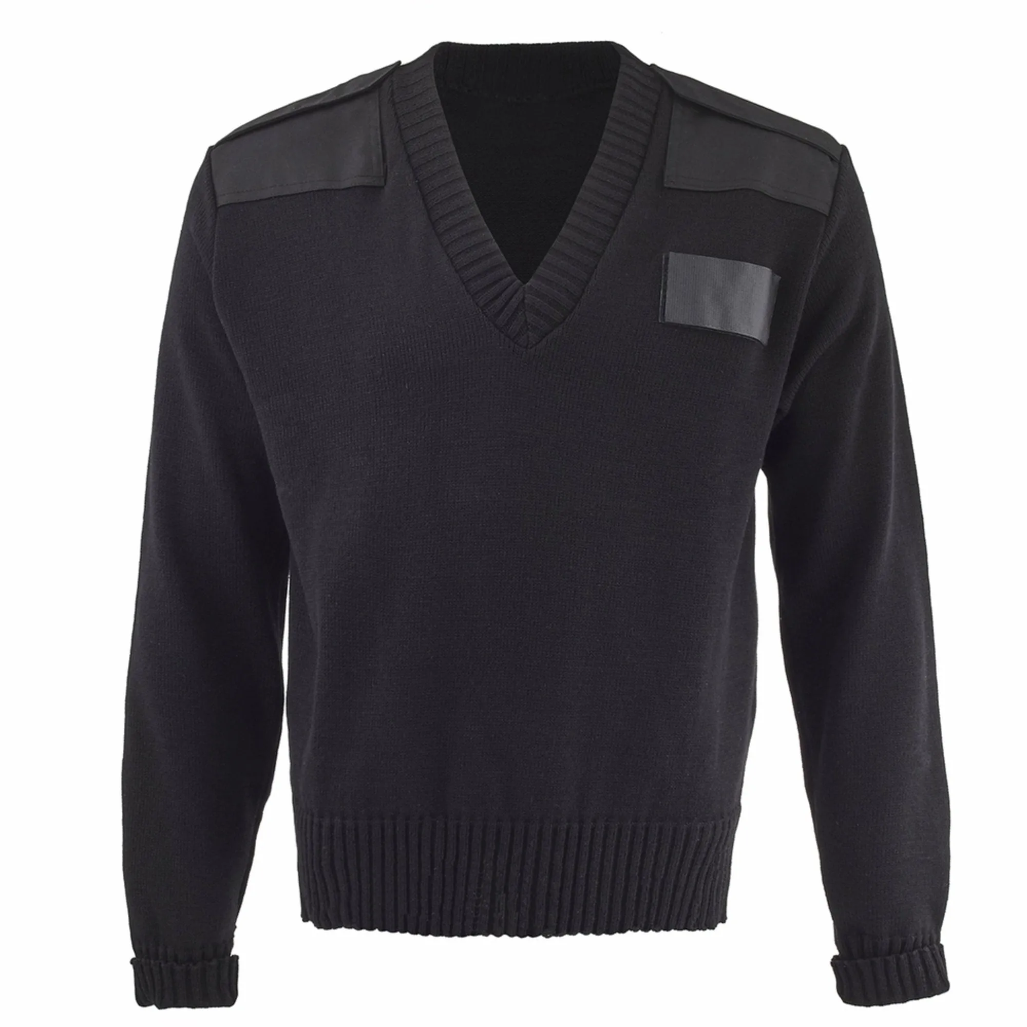 AS-IS NAVY Men's V-Neck Sweater - Acrylic