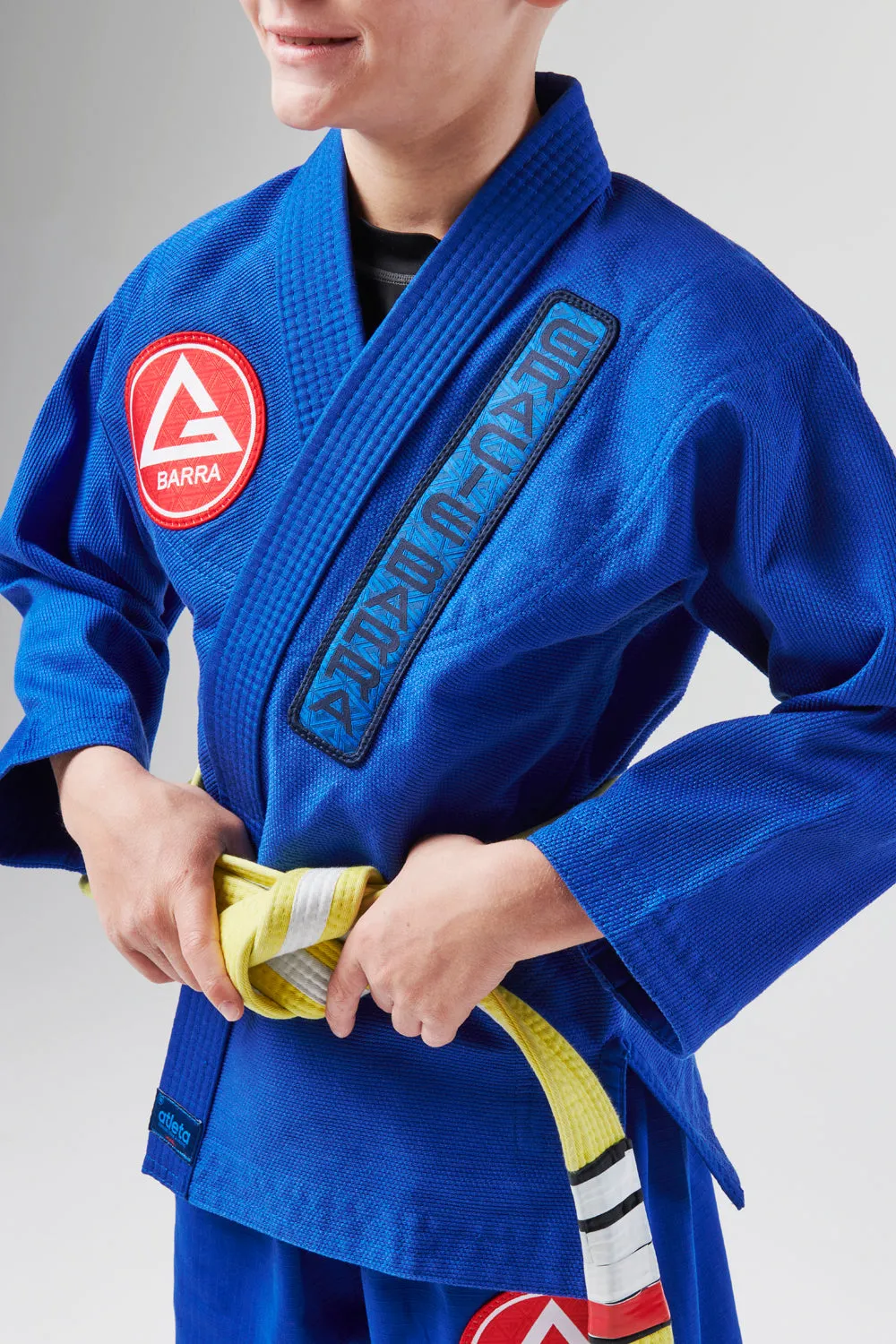 AtletaGB V3 Youth Kimono - Blue