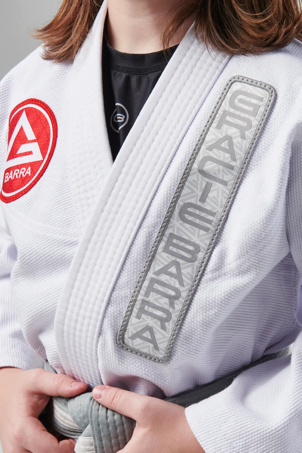 AtletaGB V3 Youth Kimono - White