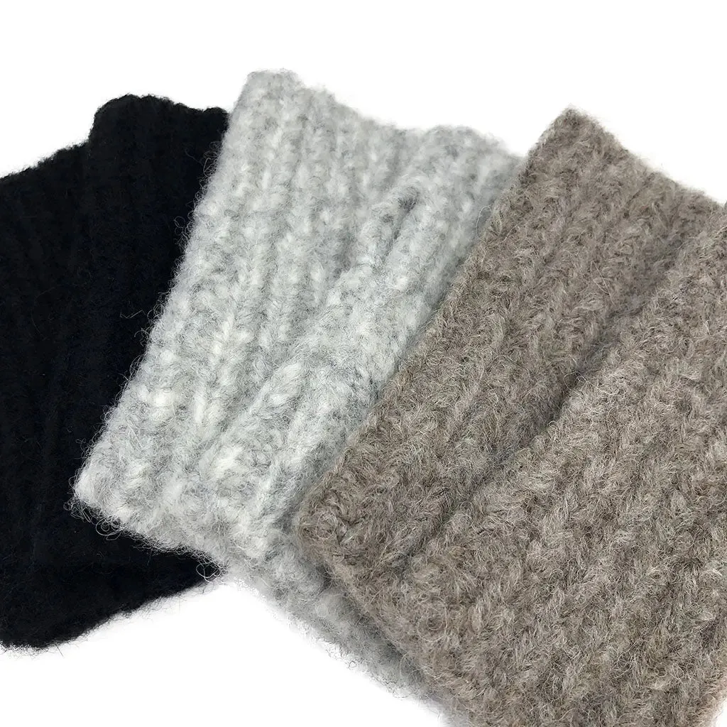 Autumn Ribbed Alpaca Gloves | Ethical Style