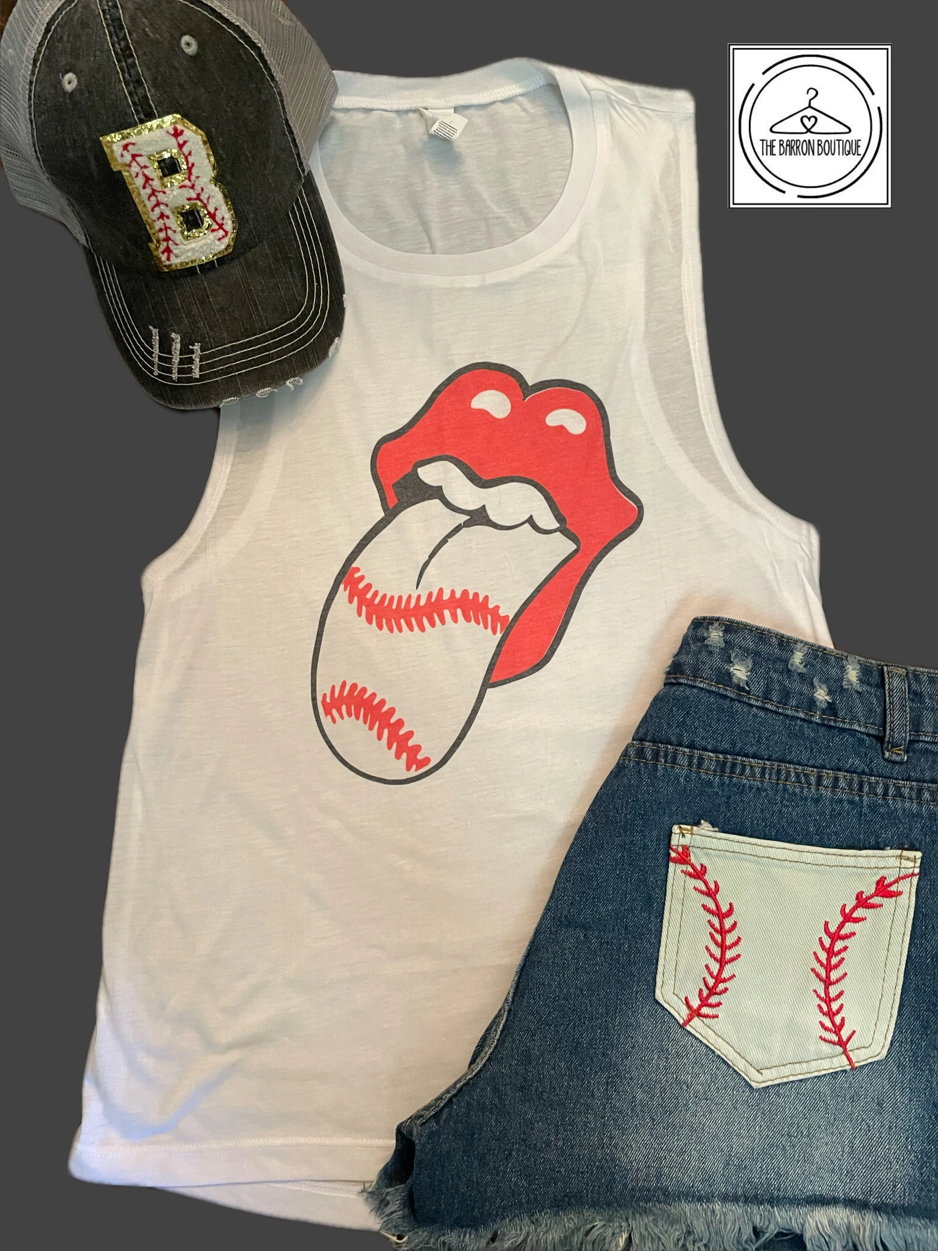 Baseball Tongue Tank