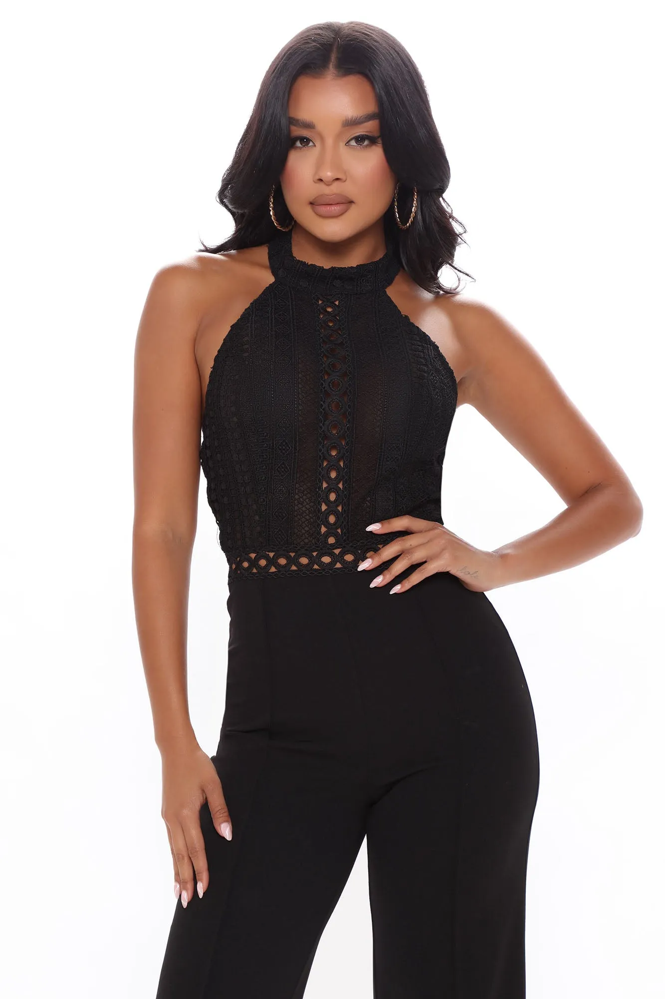 Believe In Me Jumpsuit - Black