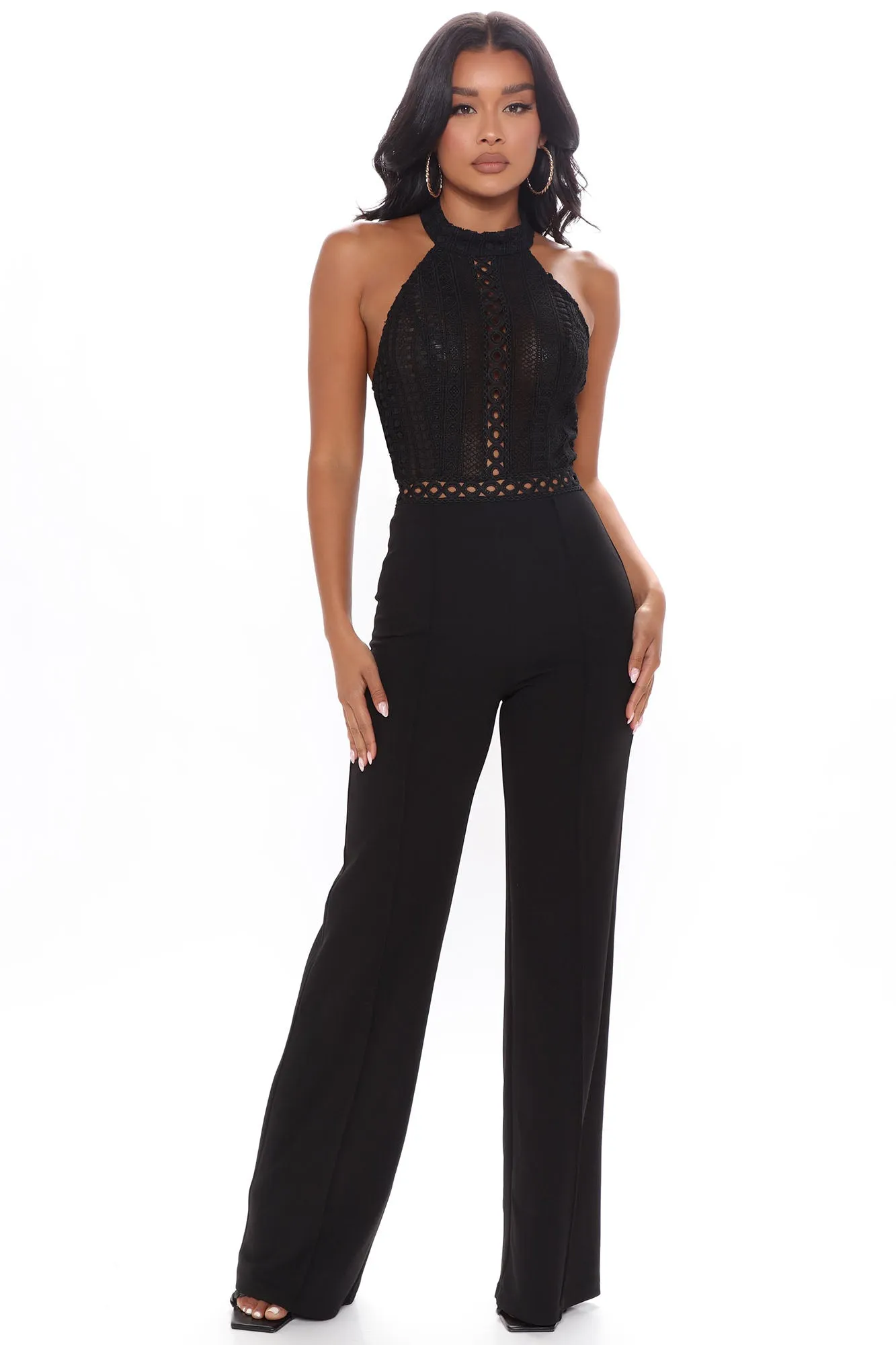 Believe In Me Jumpsuit - Black