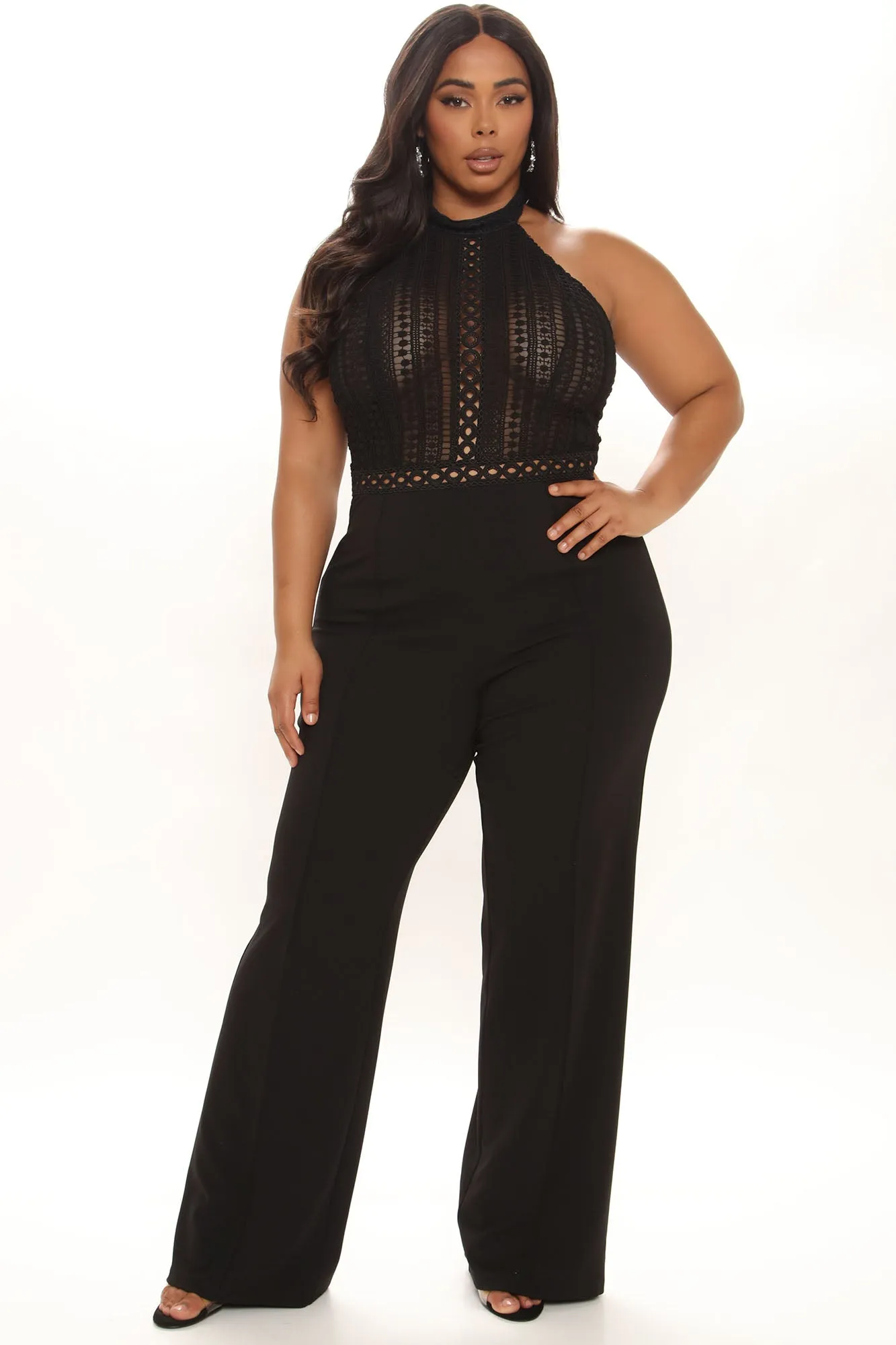 Believe In Me Jumpsuit - Black