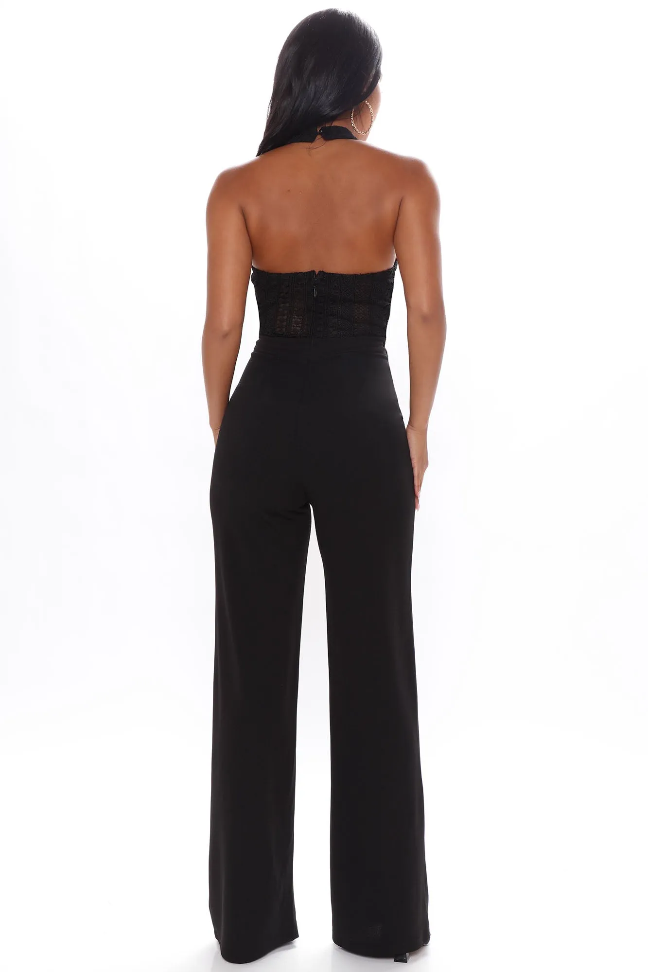 Believe In Me Jumpsuit - Black