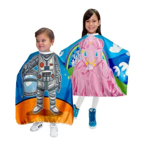 Betty Dain Princess & Astronaut Vinyl Kids Capes