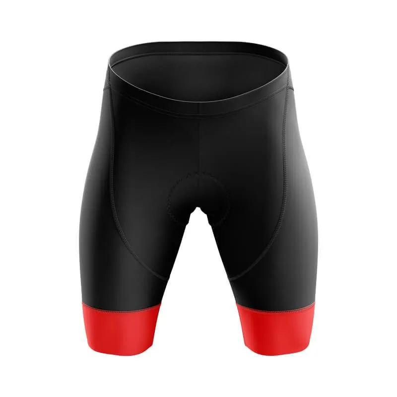 Black to Red Shorts & Pants