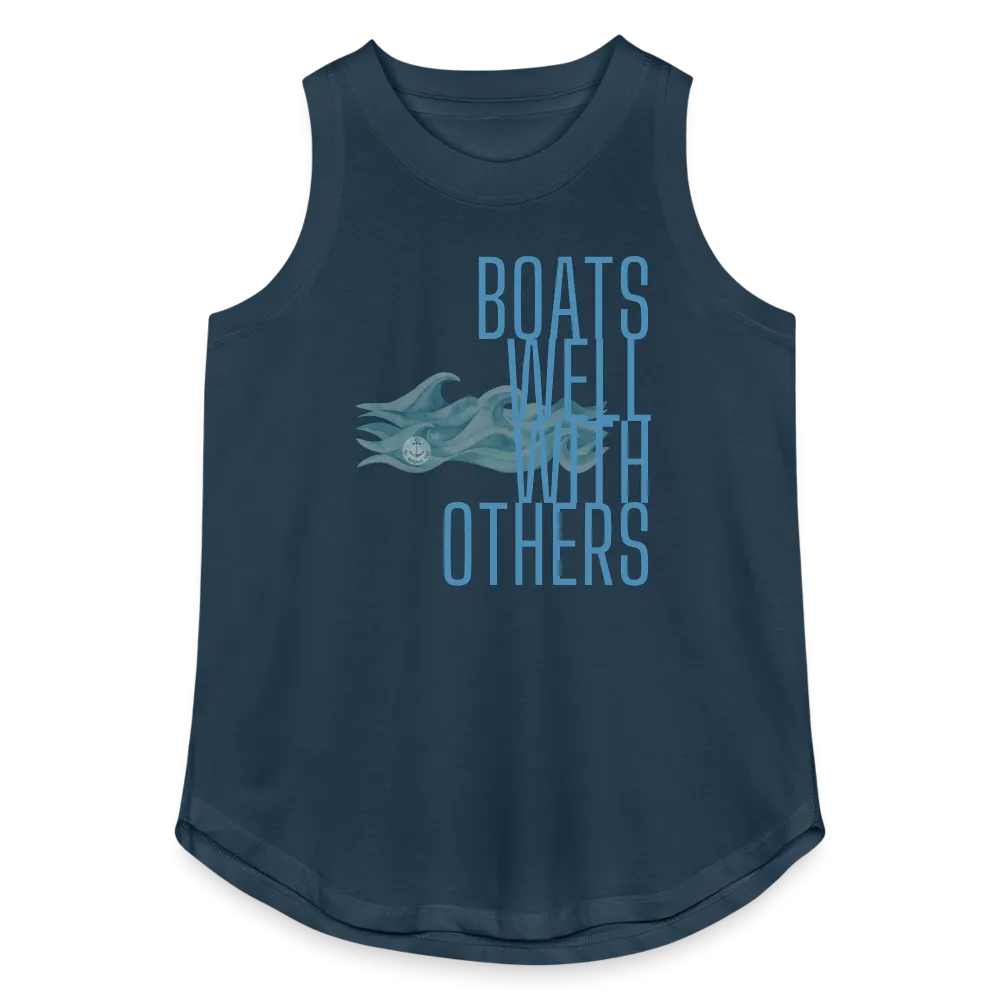 Boats Well With Others Women's Lake Tank Top