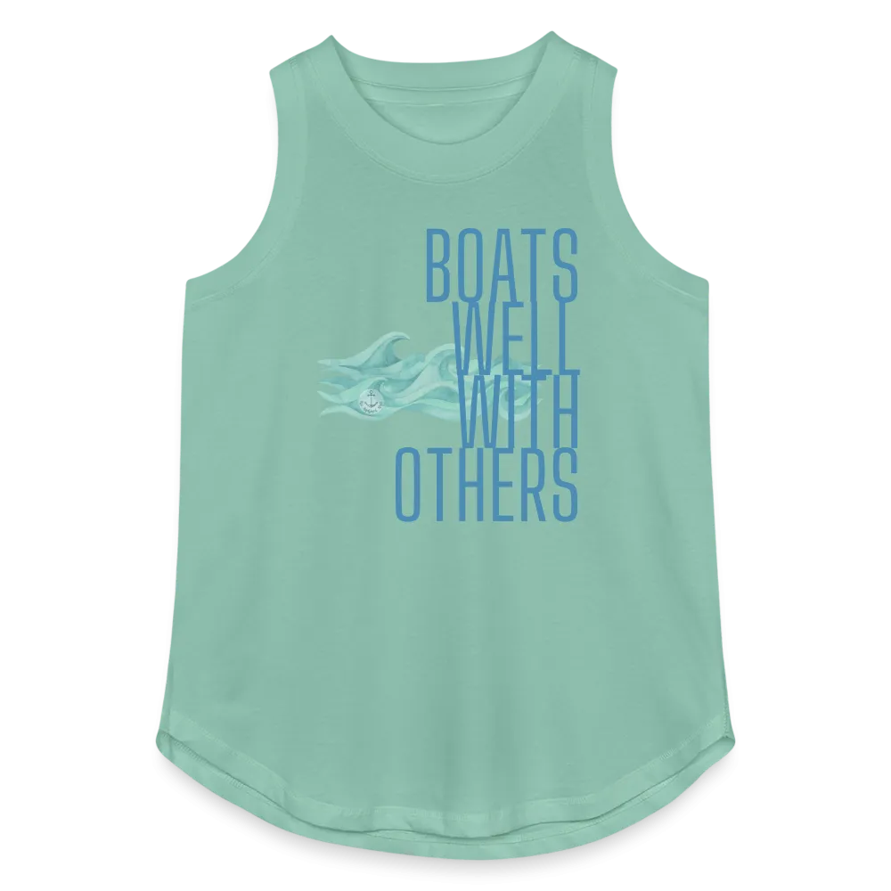 Boats Well With Others Women's Lake Tank Top