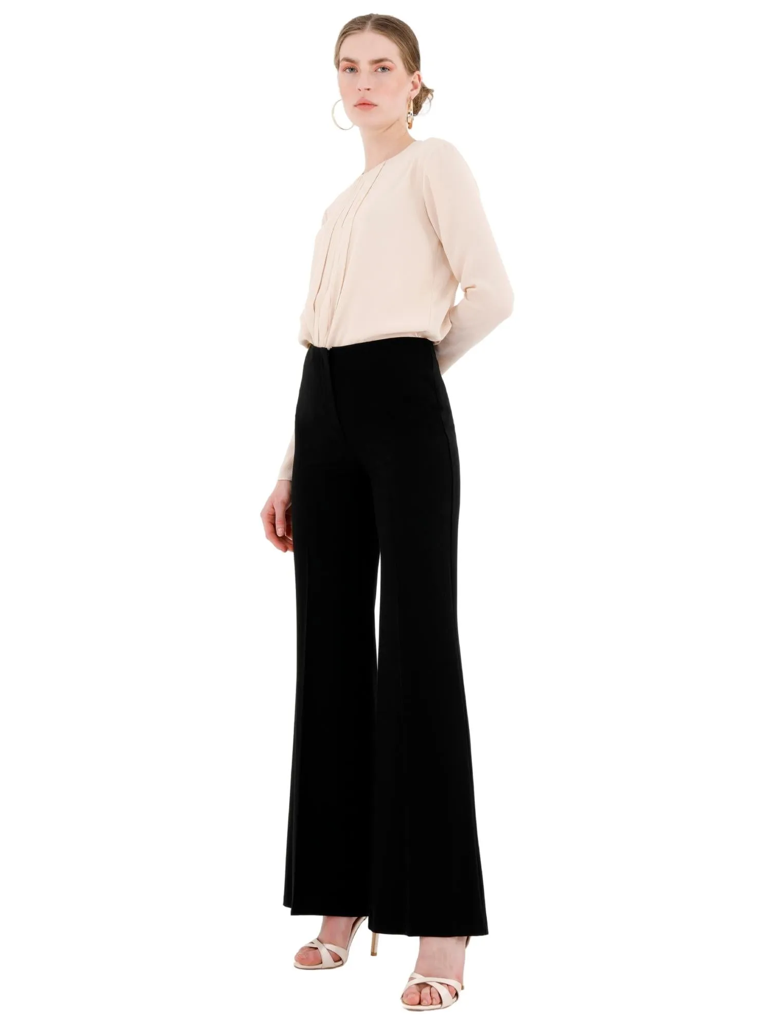 Bootcut Pants - High Waisted Flare Trousers - G-Line