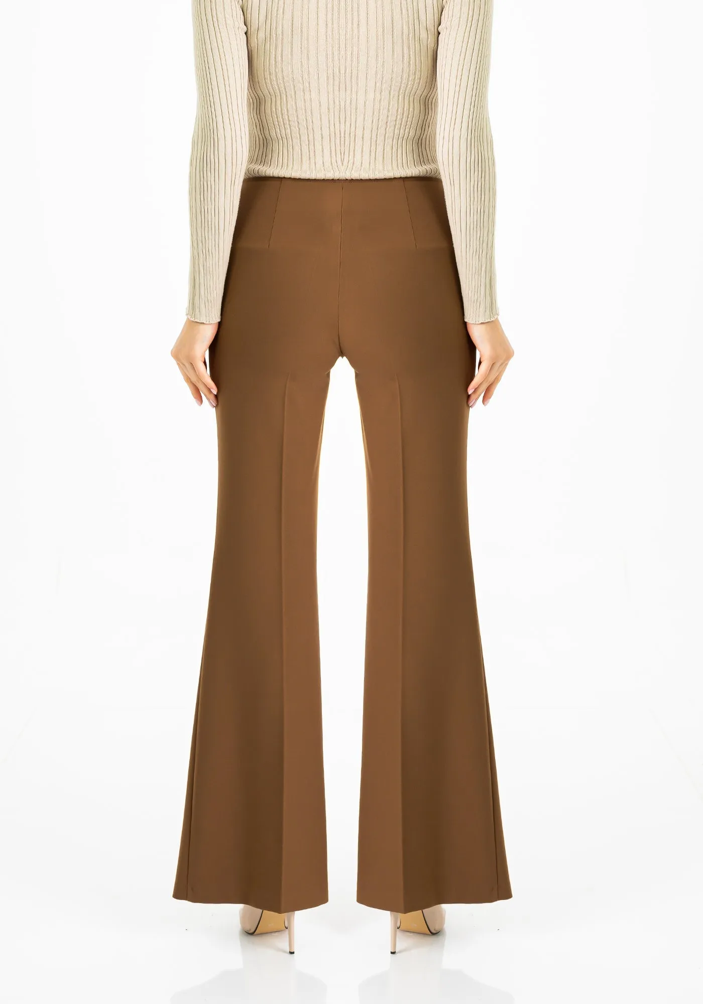 Bootcut Pants - High Waisted Flare Trousers - G-Line