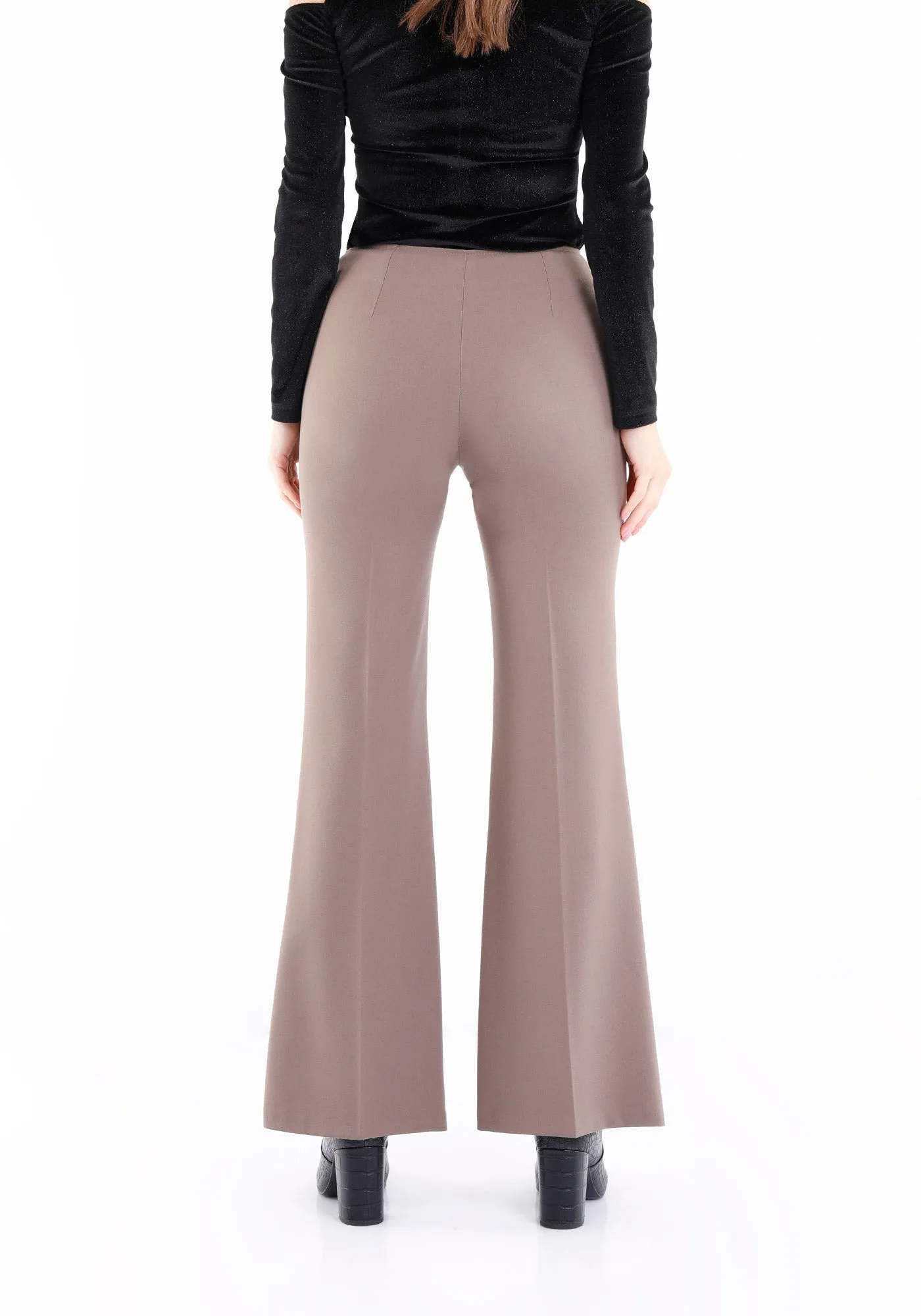 Bootcut Pants - High Waisted Flare Trousers - G-Line