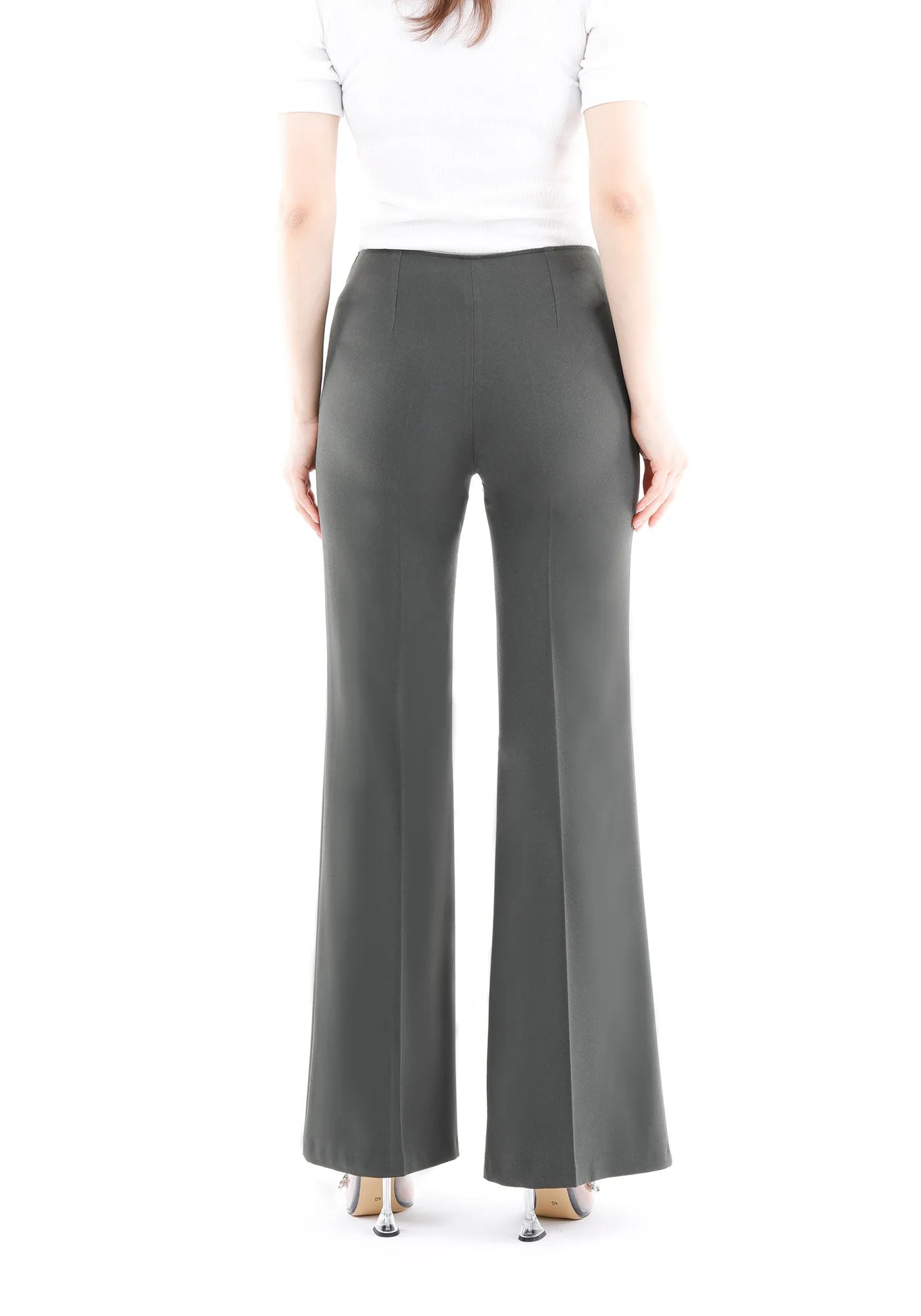 Bootcut Pants - High Waisted Flare Trousers - G-Line