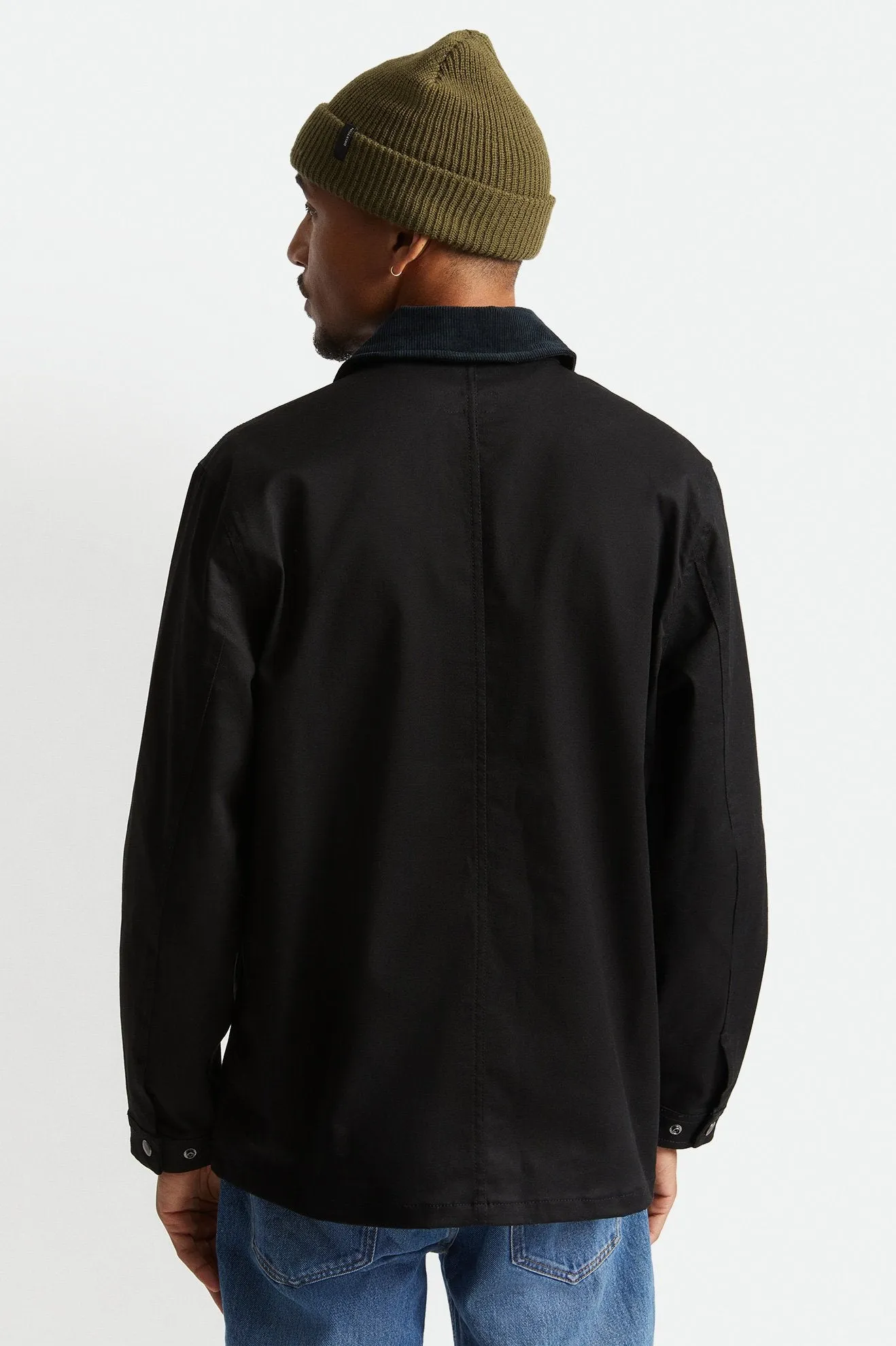 BRIXTON SURVEY X CHORE COAT BLACK