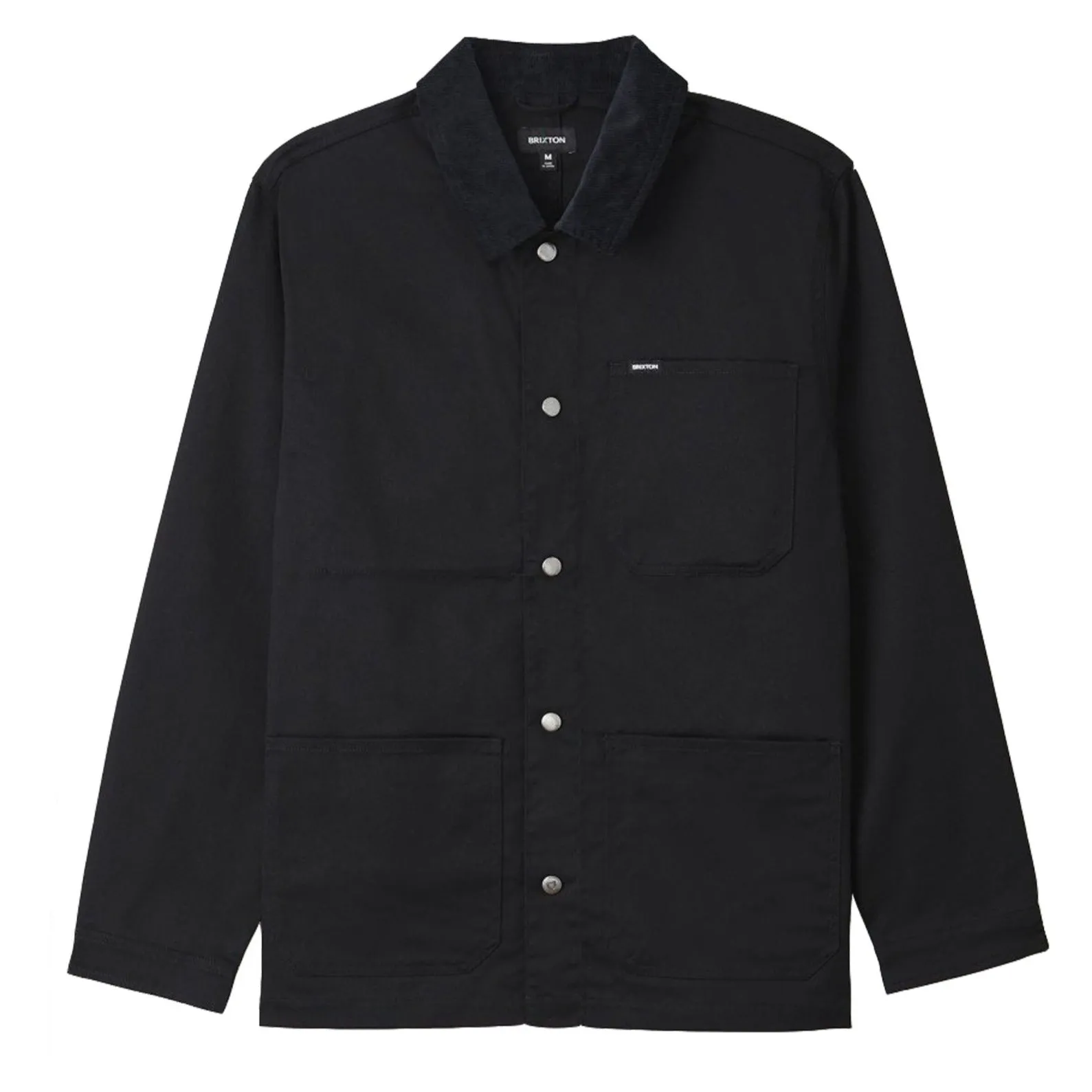 BRIXTON SURVEY X CHORE COAT BLACK