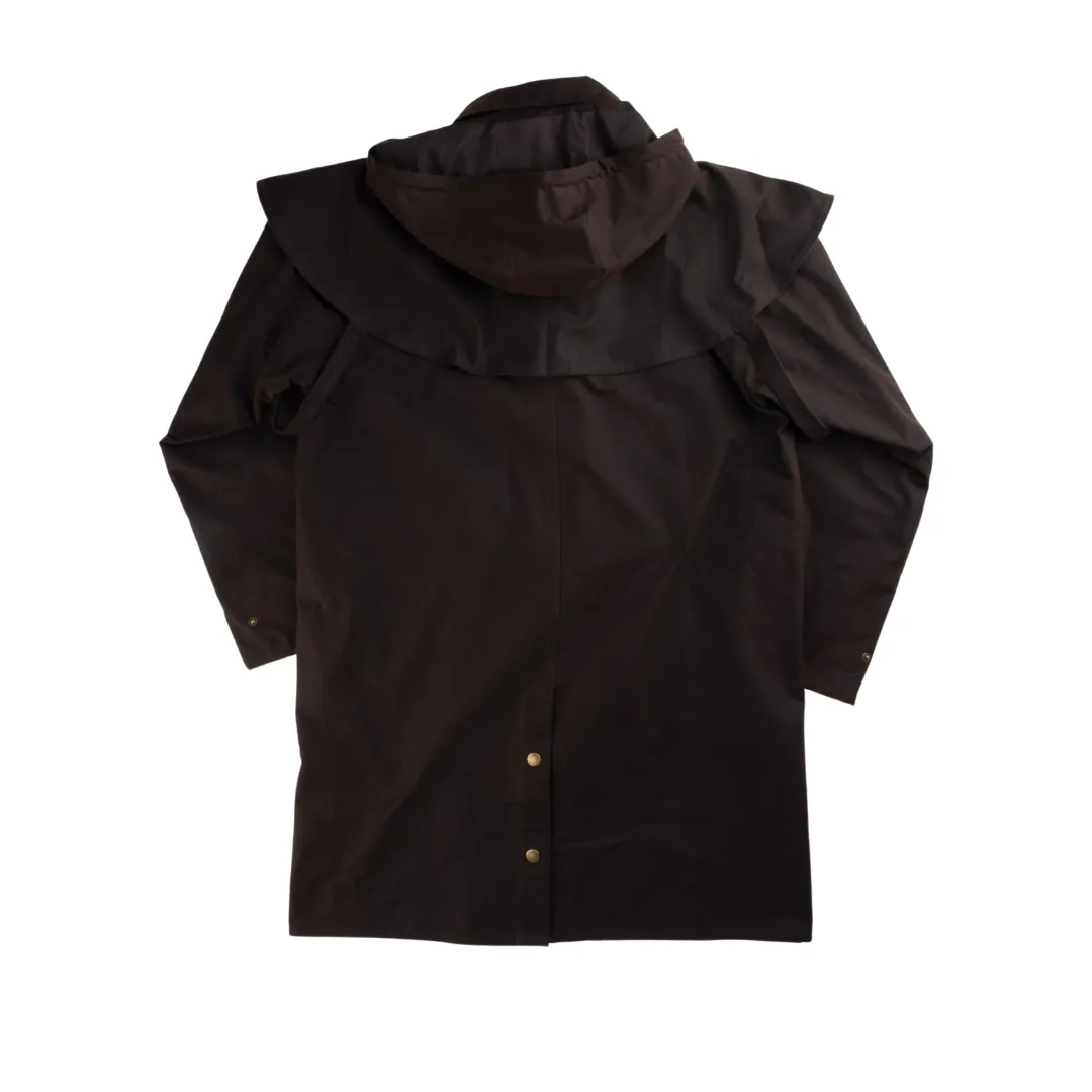 Burke & Wills Balranald Short Coat | Brown