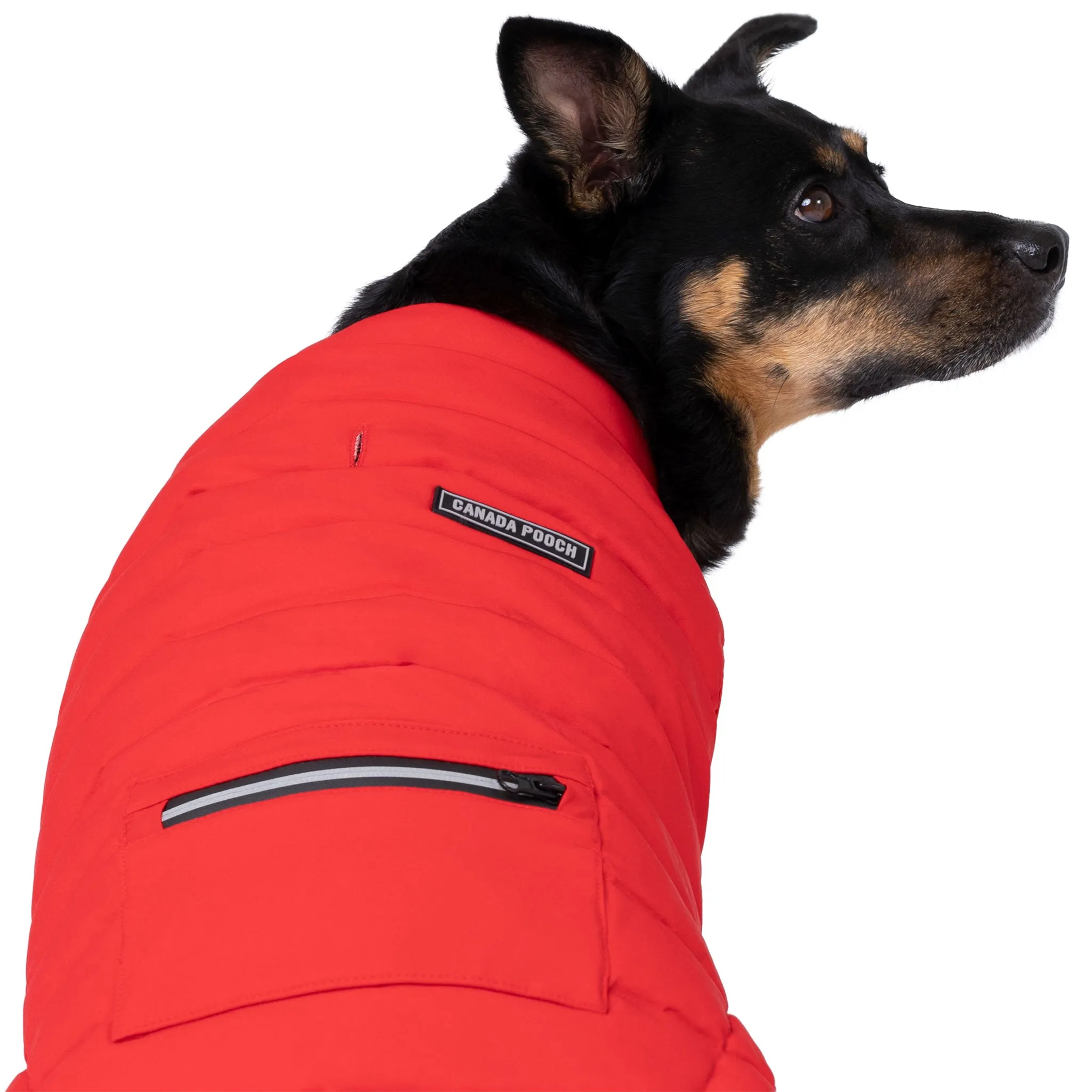 Canada Pooch Ultimate Stretch Dog Vest - Red