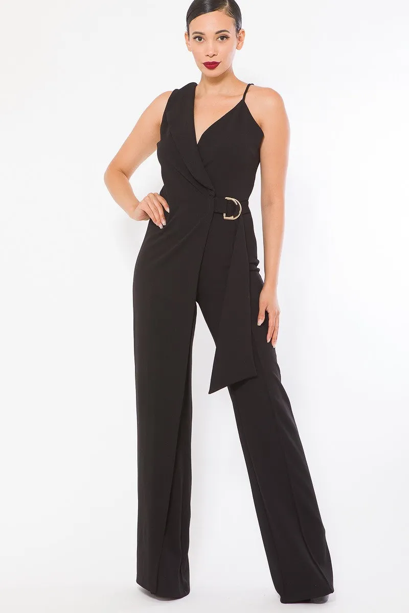 Cape Detailed Fashion Jumpsuit - Ships from The US