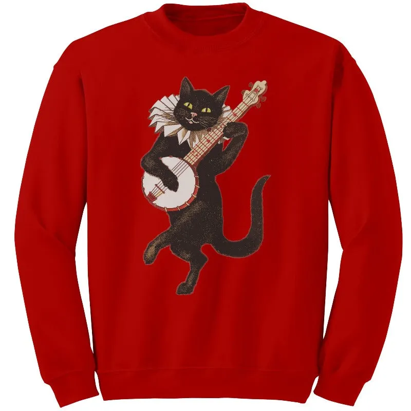 Cat Singing Sweater