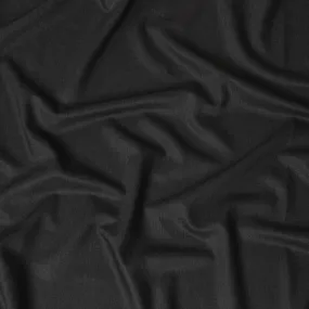 Charcoal grey Plain Premium pure Super 100's English all wool suiting fabric-D14692