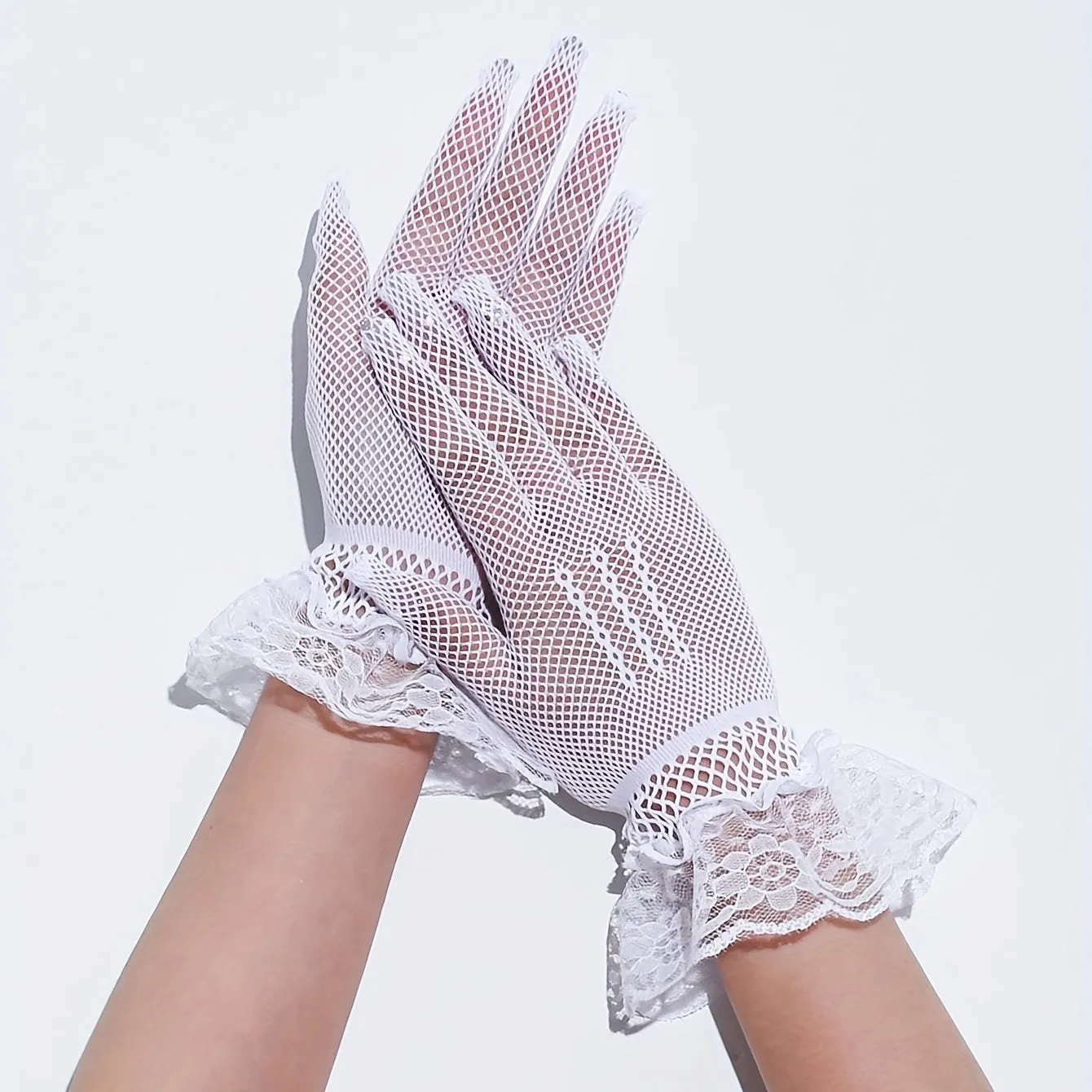 Chic Lace Short Gloves for Tea PartyWeddingNight Events