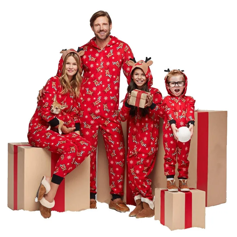 Christmas Matching Family Outfits 2020 Father Son Romper Baby Mother Daughter Clothes Family Looking Jumpsuit Pajamas