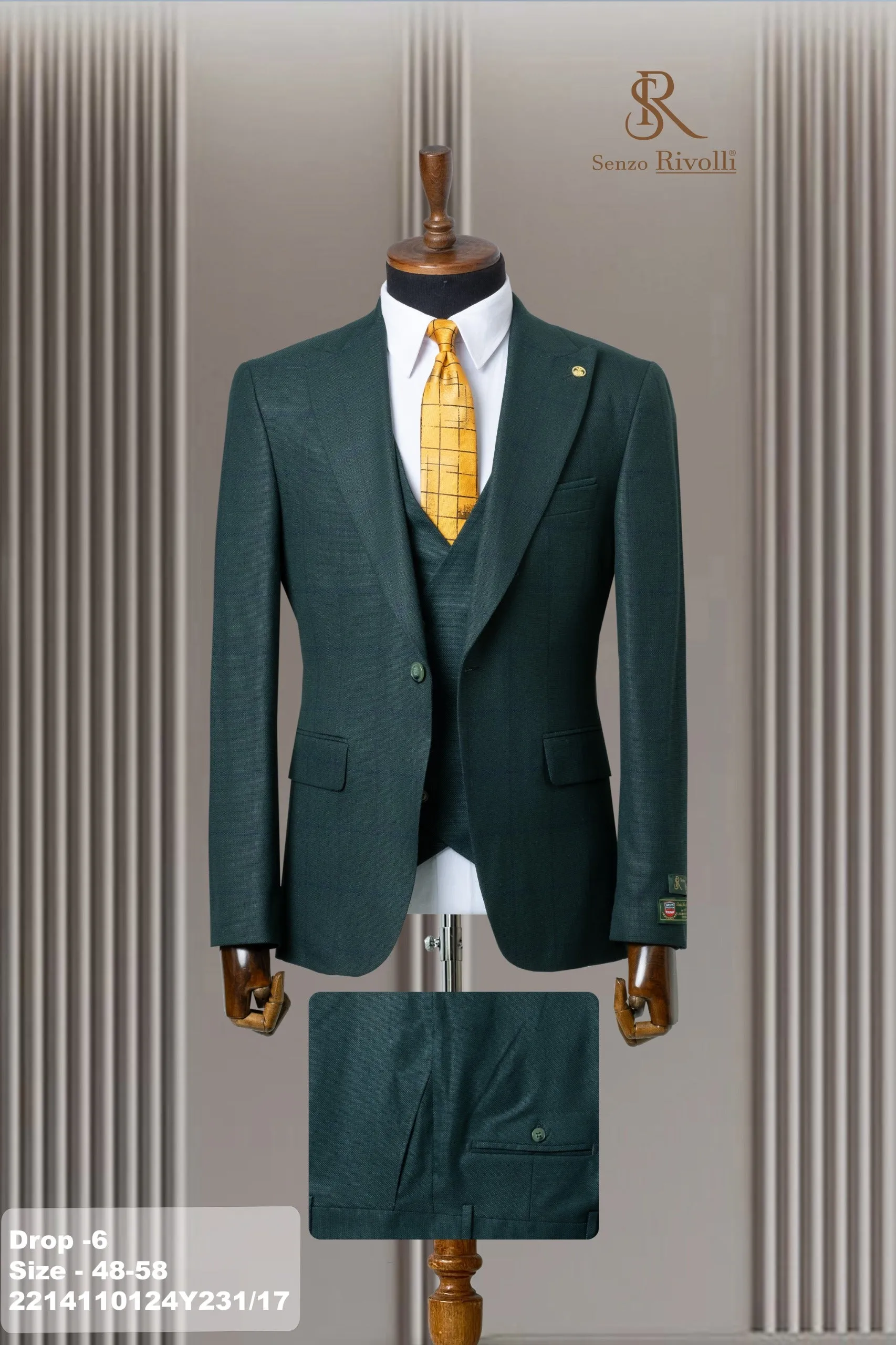 Classic 3 Piece Suit