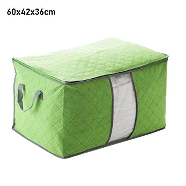 Clothes Quilt Storage Bag Blanket Closet Sweater Organizer Box Sorting Pouches Cabinet Container Travel Home Dropshipping