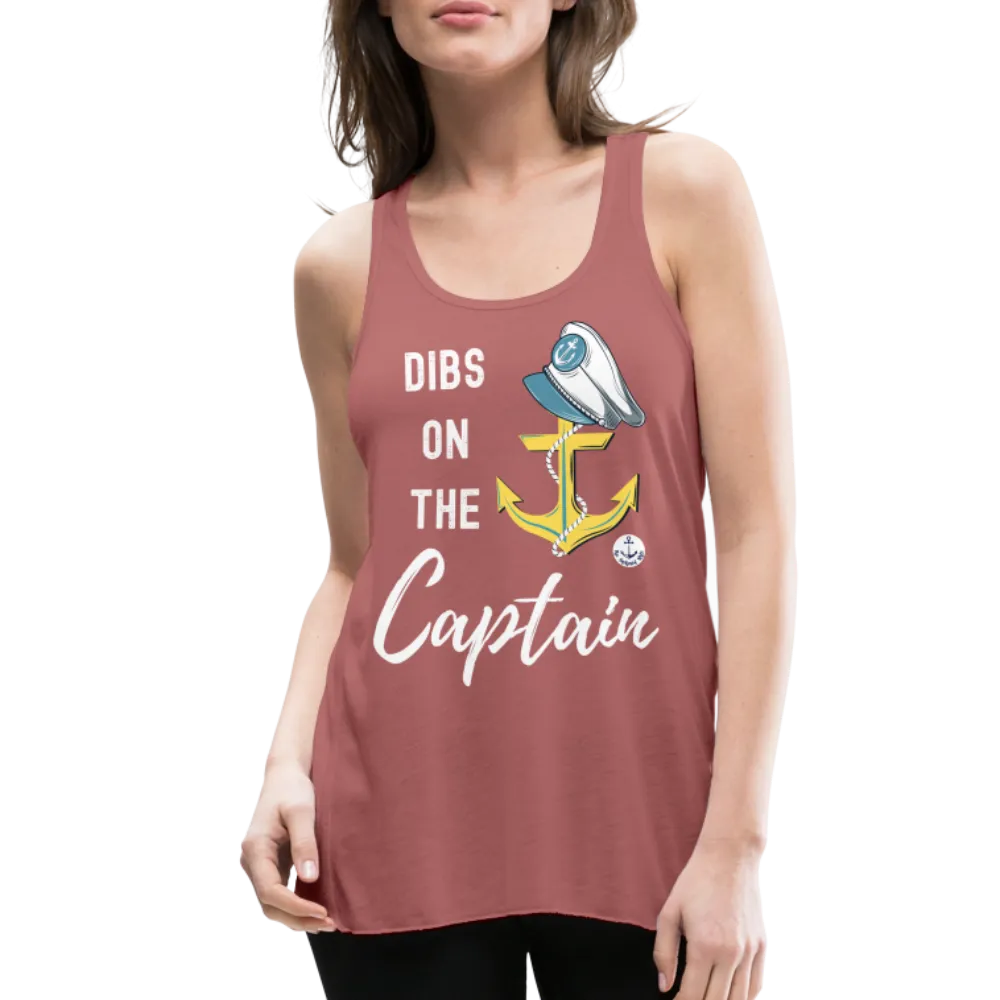 Dibs on the Captain Women's Flowy Tank Top