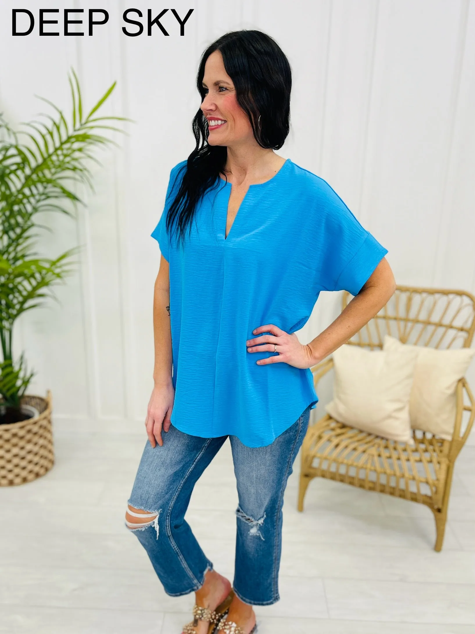 DOORBUSTER! REG/CURVY Beyond A Memory Top- Multiple Colors!