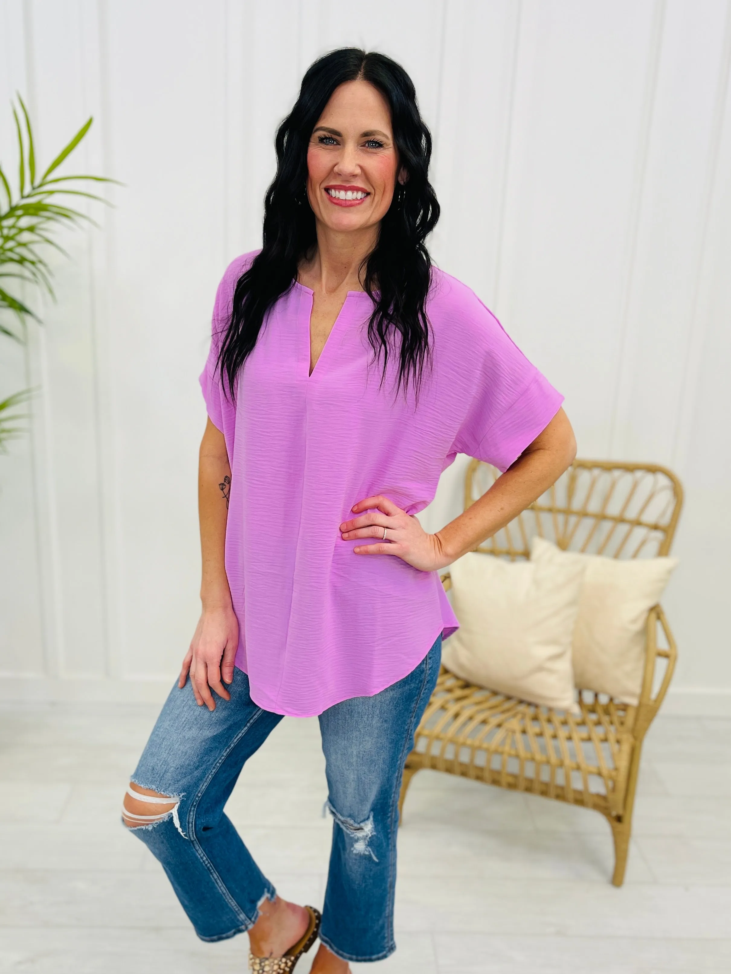 DOORBUSTER! REG/CURVY Beyond A Memory Top- Multiple Colors!