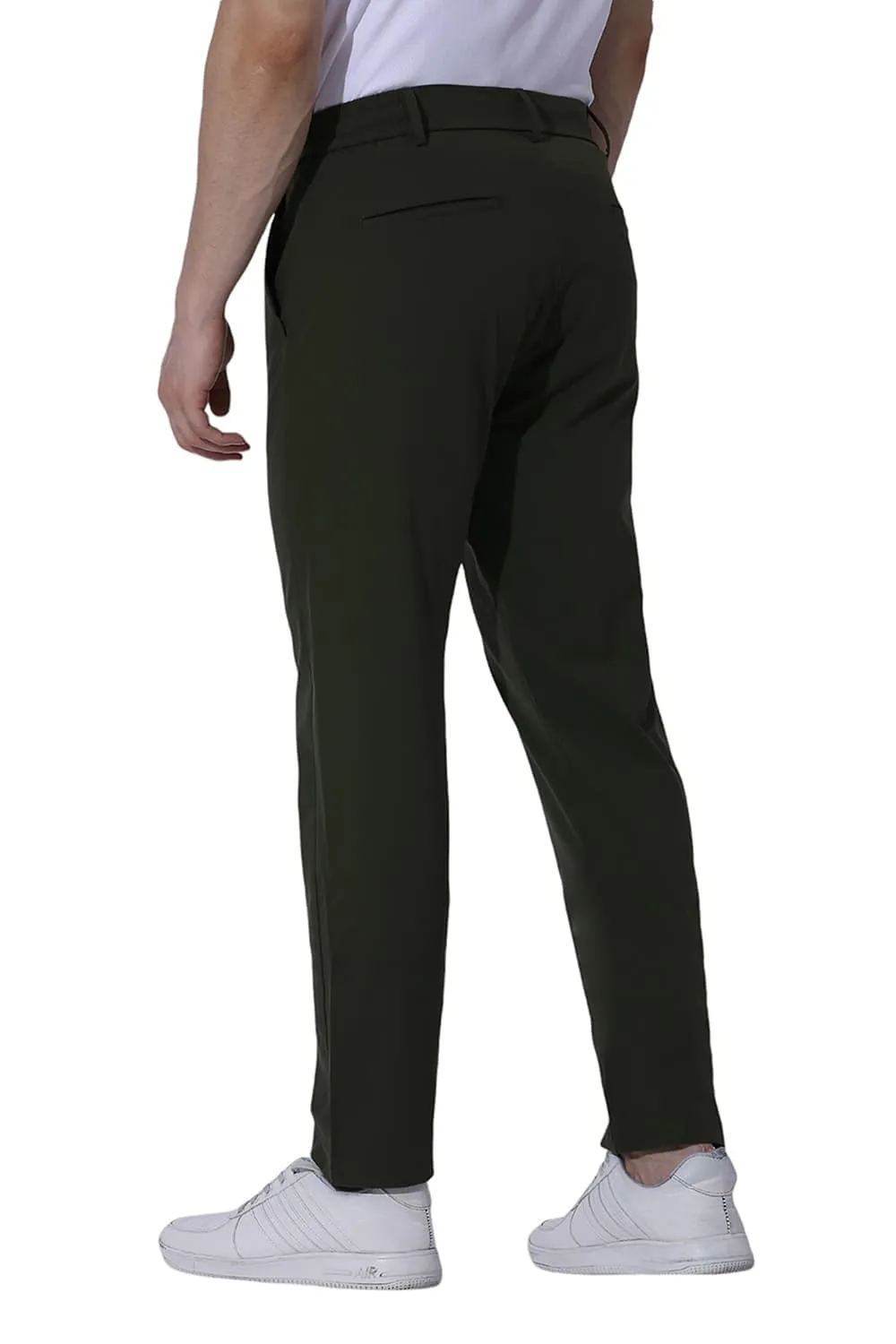 Drift Fit Polyester Stretch Trousers