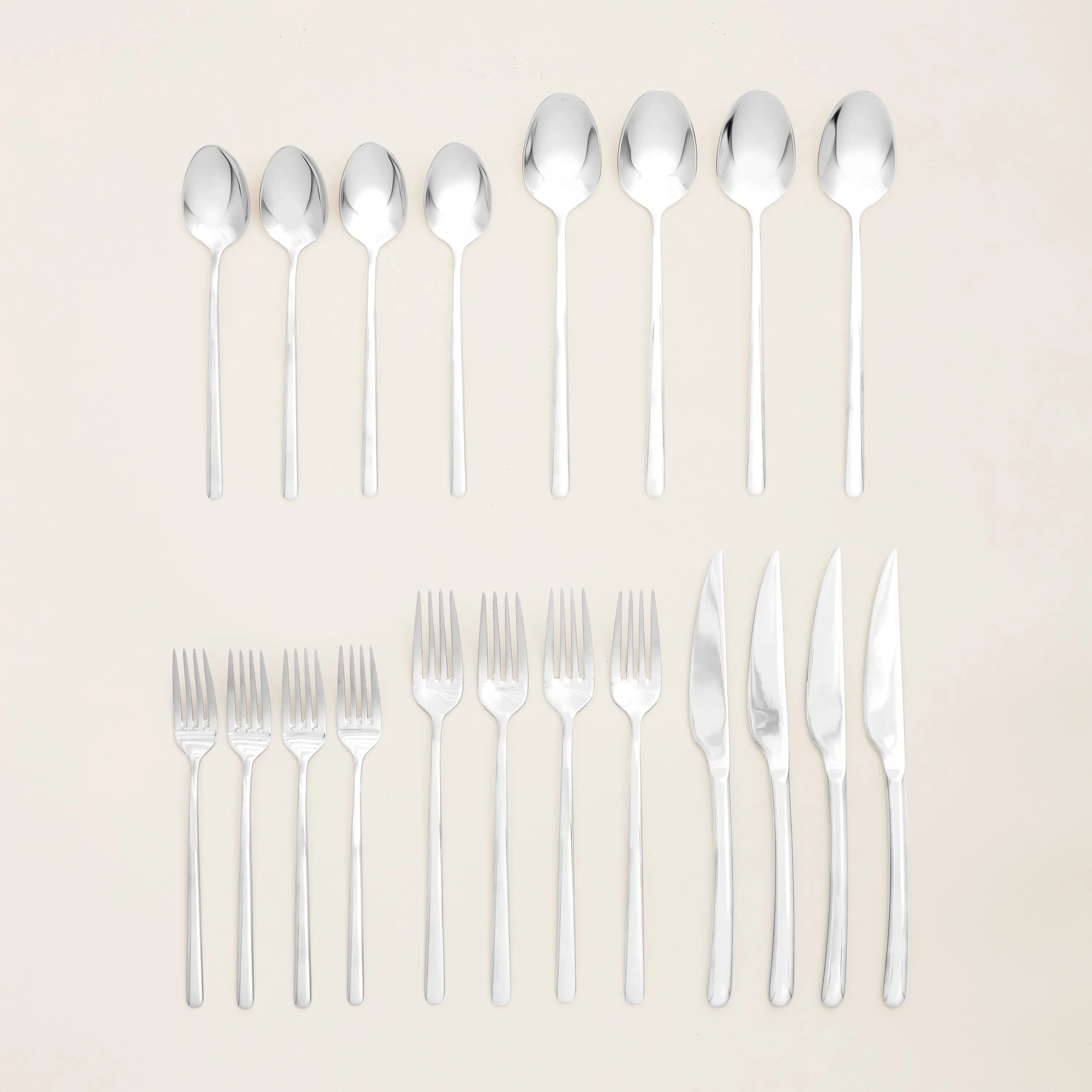 Emilia Mirror 20-Piece Flatware Set