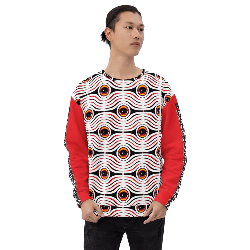 EYEZ RADIATE - Unisex All-Over Sweatshirt