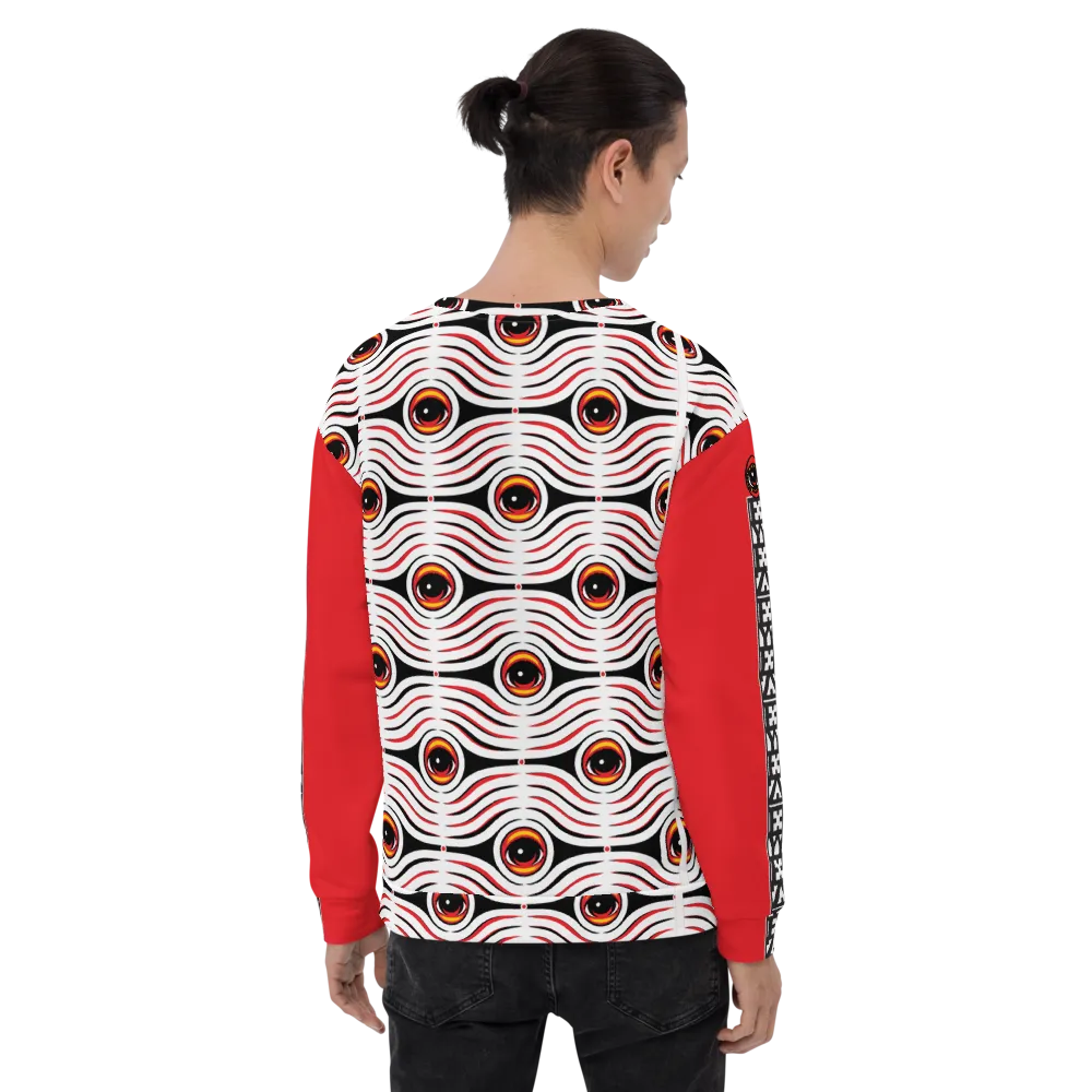 EYEZ RADIATE - Unisex All-Over Sweatshirt