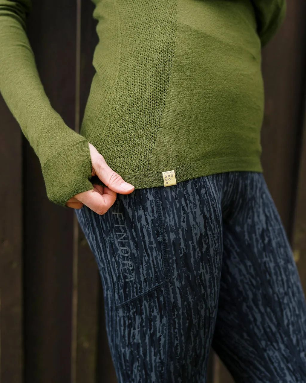 Fern Textured Merino Base Layer