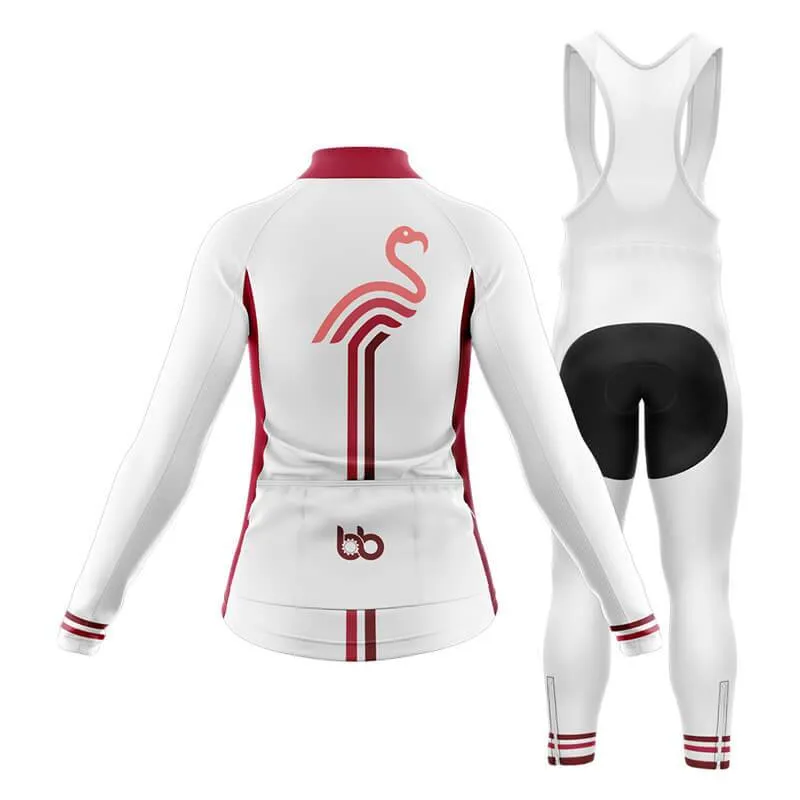 Flamingo x BB Club Cycling Kit (White)