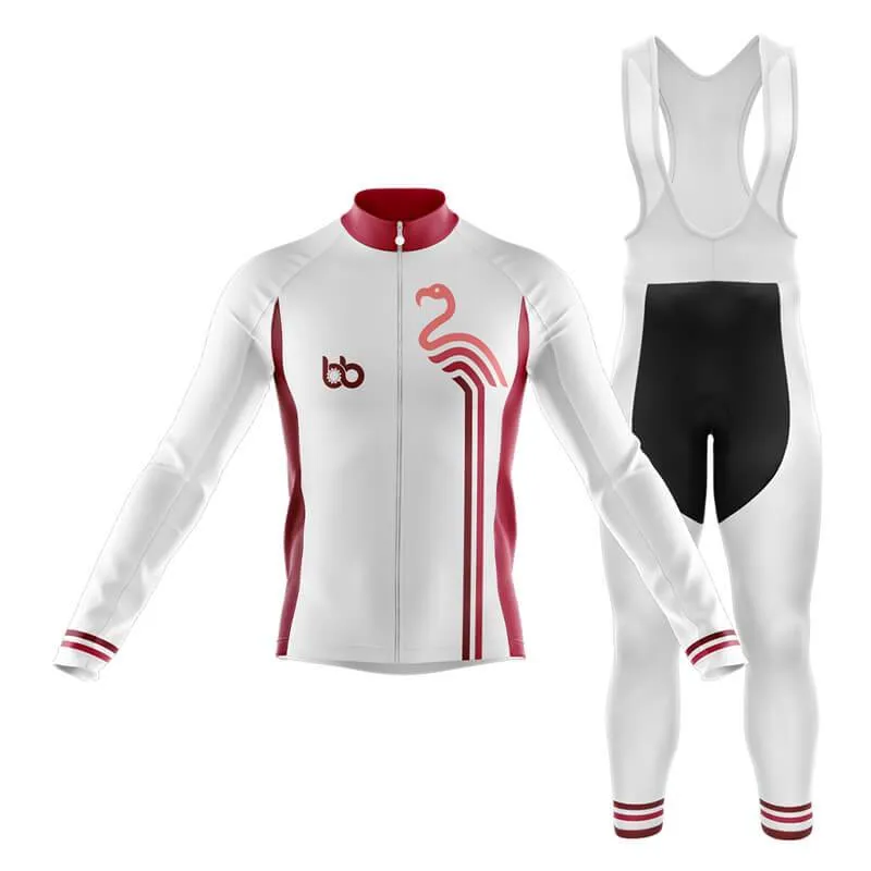 Flamingo x BB Club Cycling Kit (White)