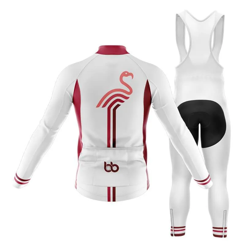 Flamingo x BB Club Cycling Kit (White)