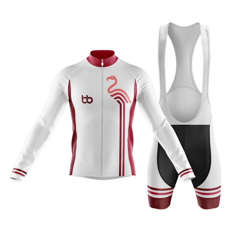 Flamingo x BB Club Cycling Kit (White)