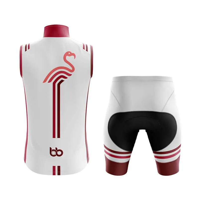 Flamingo x BB Club Cycling Kit (White)