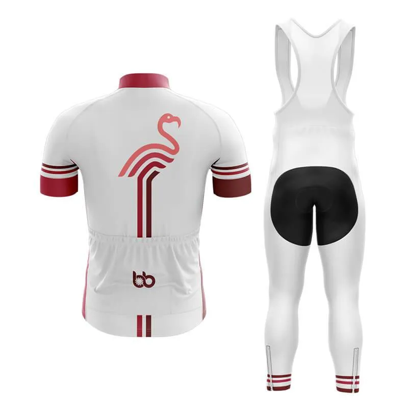 Flamingo x BB Club Cycling Kit (White)